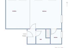 Gemütliche 1,5-Zimmerwohnung in der Altstadt von Heidelberg – Karlsstraße 22, 69117 Altstadt, Heidelberg – Vorschaubild 4