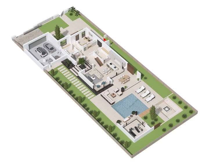 Grundriss - Erdgeschoss