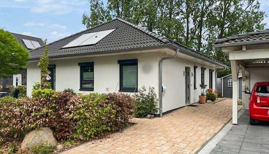 Bild von barrierefreies Einfamilienhaus, 3 Zimmer, ca. 100m² Wohnfläche, Doppelcarport in Schlagsdorf