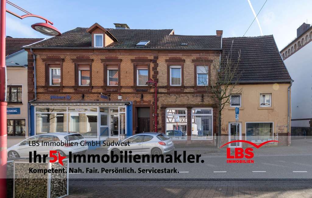 Immobilie in Waldmohr - Wohn- und Geschäftshaus mit vermieteter Gewerbeeinheit - Bild 0