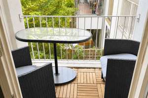 Charmante 2-Zimmer-Wohnung im Lehel mit zwei Balkonen & Stellplatz – Reitmorstraße 43, 80538 Englischer Garten, München – Vorschaubild 7