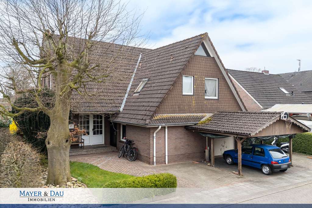 Immobilie in Apen - Vermietetes 3-Parteienhaus in zentraler Lage von Augustfehn, Obj. 9553 - Bild 0