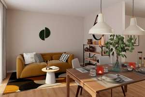 Maisonettewohnung mit Balkon und Dachterrasse sowie zwei Bädern – Lilli-Marx-Straße 2, 40597 Benrath, Düsseldorf – Vorschaubild 3
