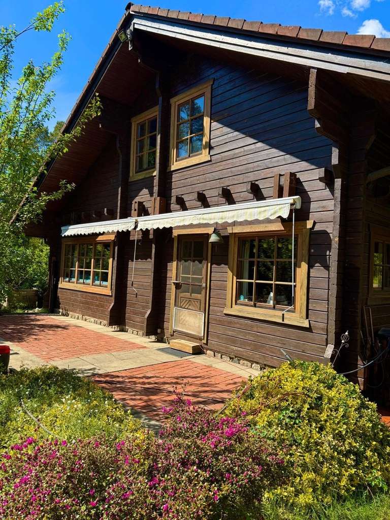 Immobilie in Handeloh - Großzügiges Blockhausanwesen im Heideparadies … zurück zur Natur - Bild 4