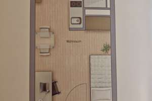 Attraktives Studentenapartment mit Balkon in München-Giesing, direkt vom Eigentümer – Chiemgaustraße 138a, 81549 Balanstraße-West, München – Vorschaubild 2