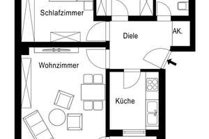 Modern renovierte 2,5-Zimmer-Wohung mit Charme in Neuhausen – Die vollständige Adresse der Immobilie erhältst du vom Anbieter., 80634 Neuhausen, München – Vorschaubild 14