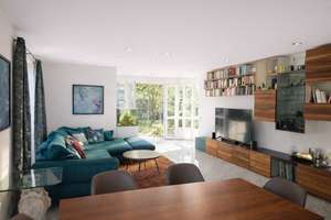 Exklusive Gartenwohnung am Nymphenburger Kanal | 148m2 | 300m2 Privatgarten | Haus-in-Haus Gefühl