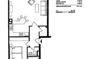 Naturnah mit perfekter Verkehrsanbindung: Top geschnittene 2-Zimmer-Wohnung im schönen Ludenberg – 40629 Ludenberg, Düsseldorf – Vorschaubild 11