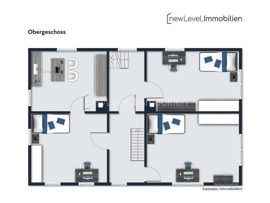 Grundriss Obergeschoss