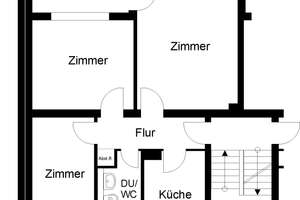 + 3 Zimmer mit Balkon + – Ascherslebenstr. 4, 38124 Heidberg-Melverode, Braunschweig – Vorschaubild 3