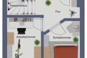 Bezugsfreier Maisonette-Traum in Top-Lage mit Einbauküche und Balkon ... Wohnen auf zwei Ebenen im H – Gutenbergplatz 3, 4103 Zentrum-Südost, Leipzig – Vorschaubild 15