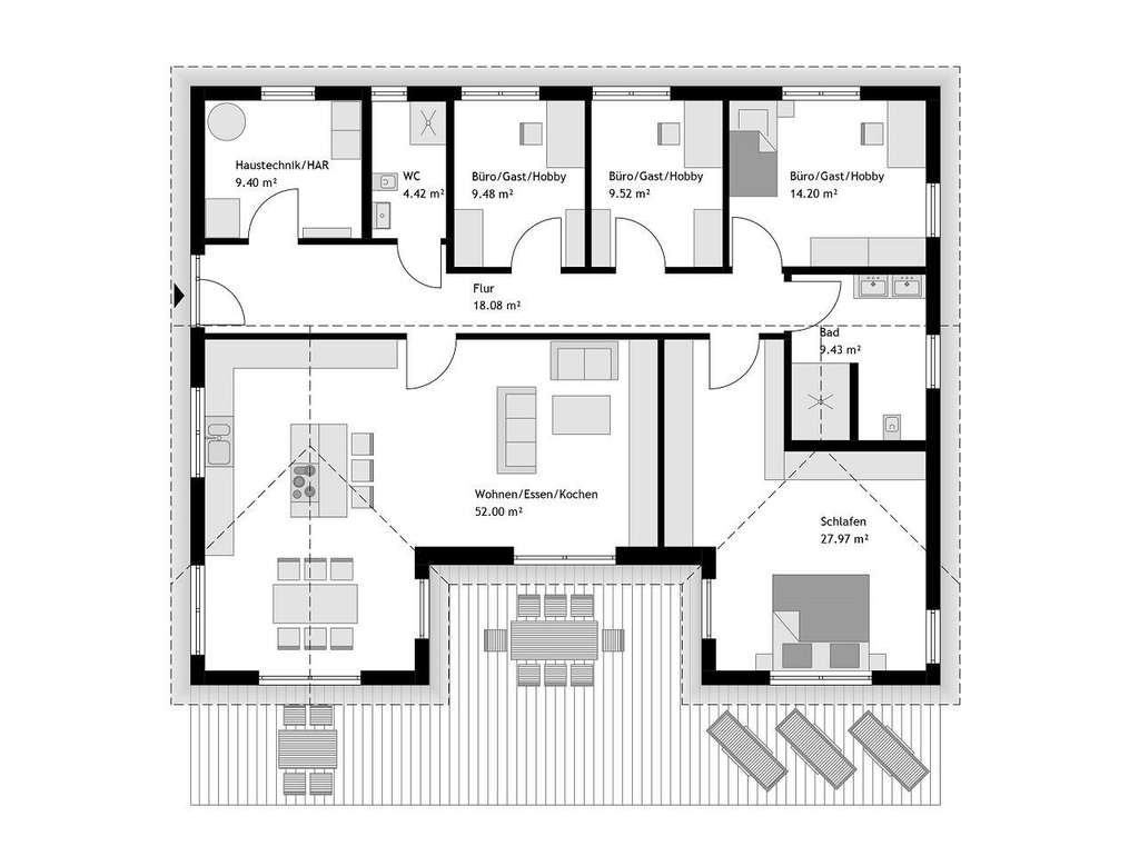 Immobilie in Radeburg - So einzigartig wie Sie: Ihr persönlicher Bungalow noch zum Sonderpreis - Bild 1