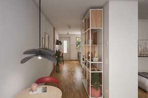 Nahe dem Berliner Tor! Großzügige 1-Zimmer-Wohnung mit Balkon