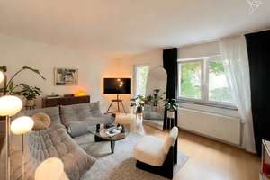 SANIERT & HOCHWERTIG 🏡 Attraktive 3 Zimmer Wohnung mit Balkon und Garten im Frankfurter Westend!