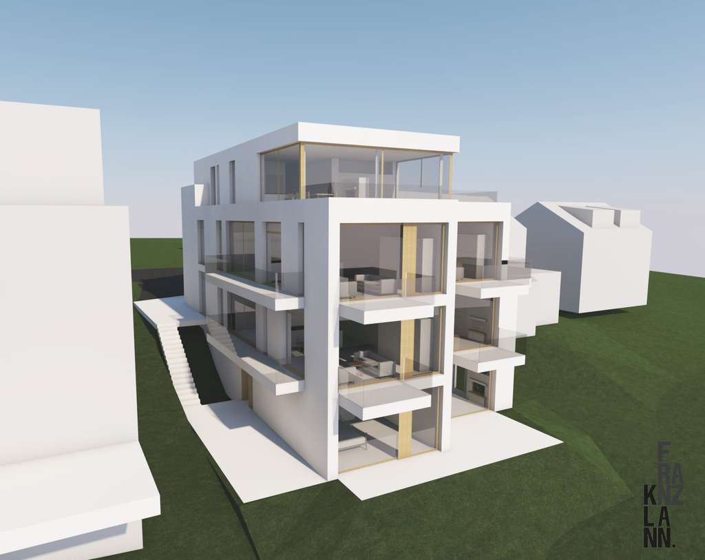 Rarität!! Baugrundstück in Traumlage mit Baugenehmigung für ca. 800m2 BGF für Neubau MFH, DHH, EFH 