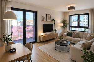 Attraktive 2-Zimmer-Wohnung mit Einbauküche & hellem Bad