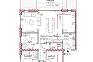 Helle altersgerechte Wohnung im KFW 40 Energiesparhaus Nähe Porta Nigra –  an den Krankenhäusern  
 – Die vollständige Adresse der Immobilie erhältst du vom Anbieter., 54292 Nord, Trier – Vorschaubild 2