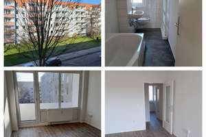 Trotz Plattenbau bin ich eine sehr schön geschnittene und sanierte Wohnung!