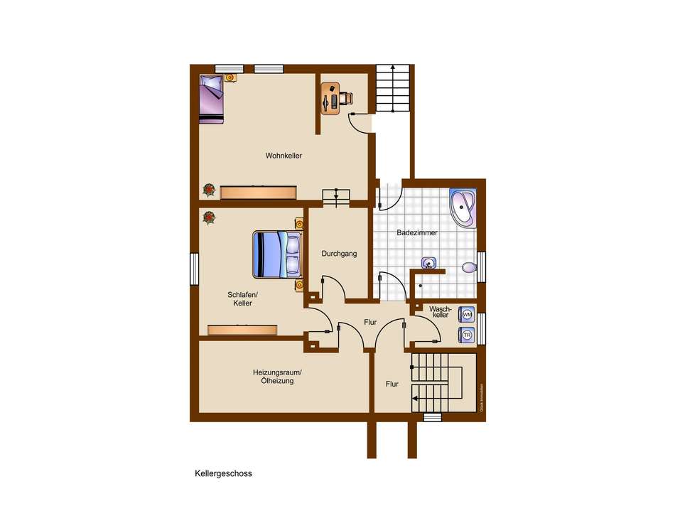 Grundriss Keller