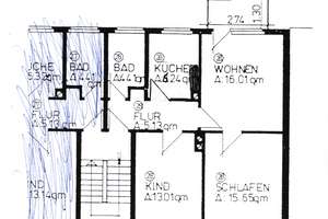 tolle 3-Zimmer Wohnung, kernsaniert, Balkon, Echtholzboden, modernes Fensterbad – Pommernstraße 7, 42389 Langerfeld-Beyenburg, Wuppertal – Vorschaubild 14