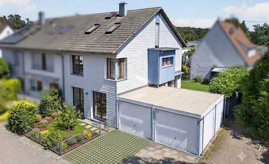 Sonniges Holzhaus-Glück in Neureut
