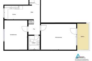 3D VIRTUAL TOUR – Sanierte Balkonwohnung mit Blick über Pinneberg-Thesdorf – Die vollständige Adresse der Immobilie erhältst du vom Anbieter., 25421 Pinneberg – Vorschaubild 6