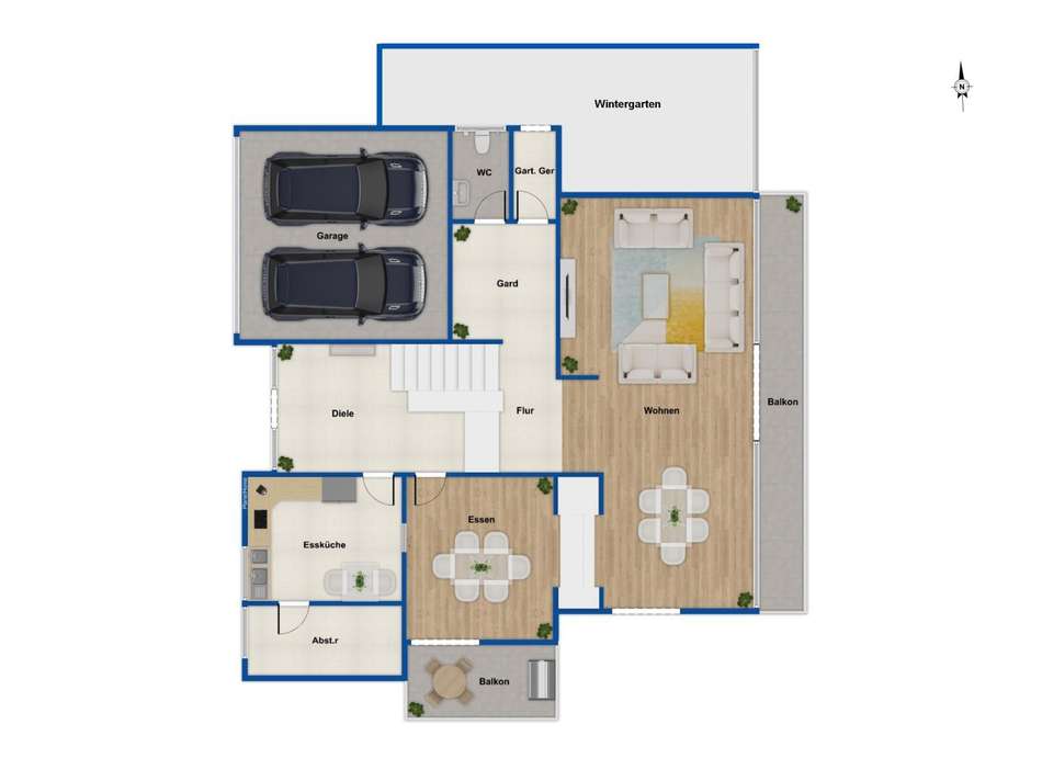 Grundriss Erdgeschoss