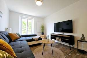 28097 HomeCompany Dresden Möbliert/Furnished 2-Zimmer Apartment mit Balkon in Dresden-Großluga ma...