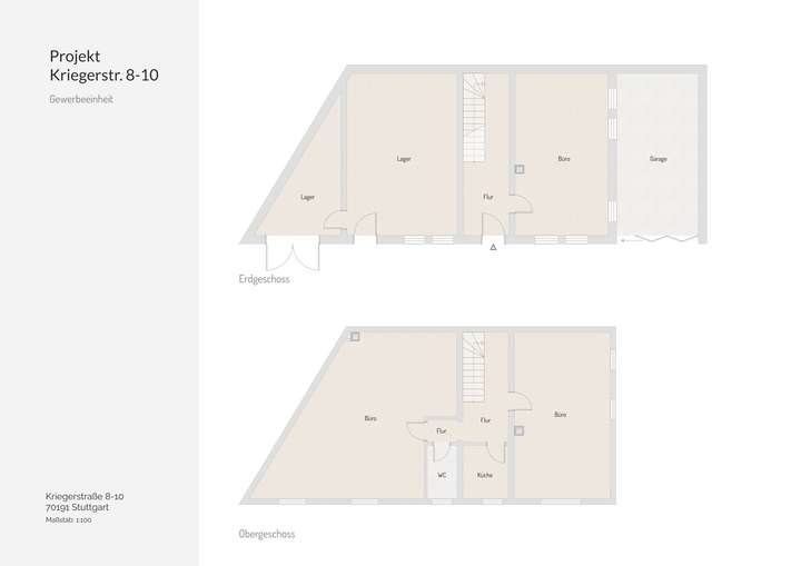 K8-10, Gewerbeeinheit