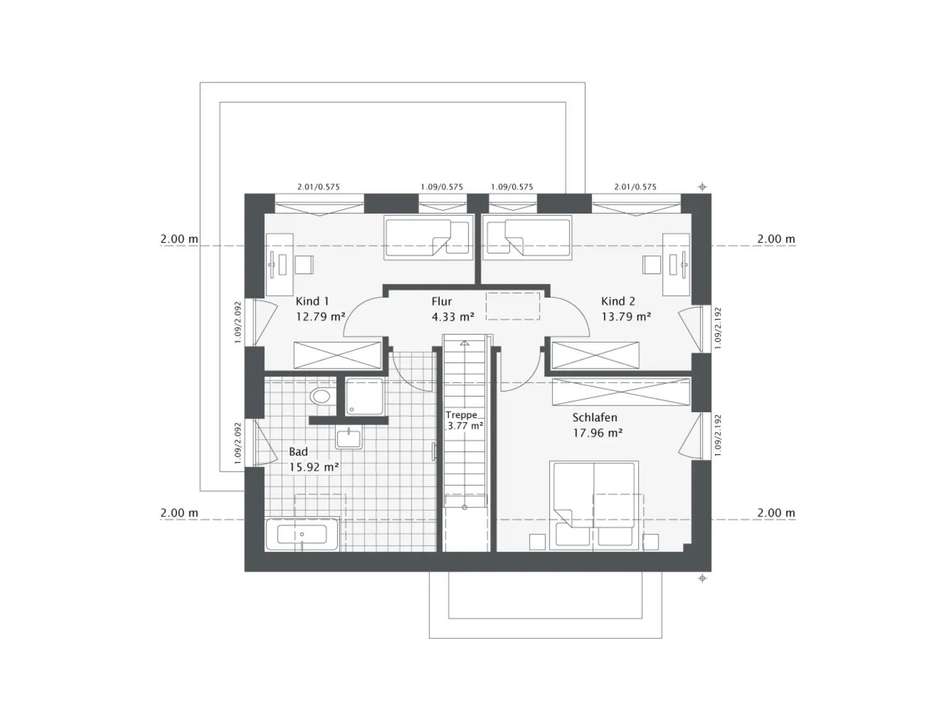 Grundriss OG