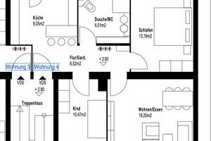 NICE ** NEU saniert & "neuer" AltbauCharme nahe Wiesengrund ** Balkon ** 3 Zimmer ** knapp 73 qm ** – Gutenbergstrasse 23, 90766 Fürth – Vorschaubild 16