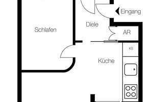 So hell war Ihre Wohnung noch nie. – Die vollständige Adresse der Immobilie erhältst du vom Anbieter., 22299 Winterhude, Hamburg – Vorschaubild 6