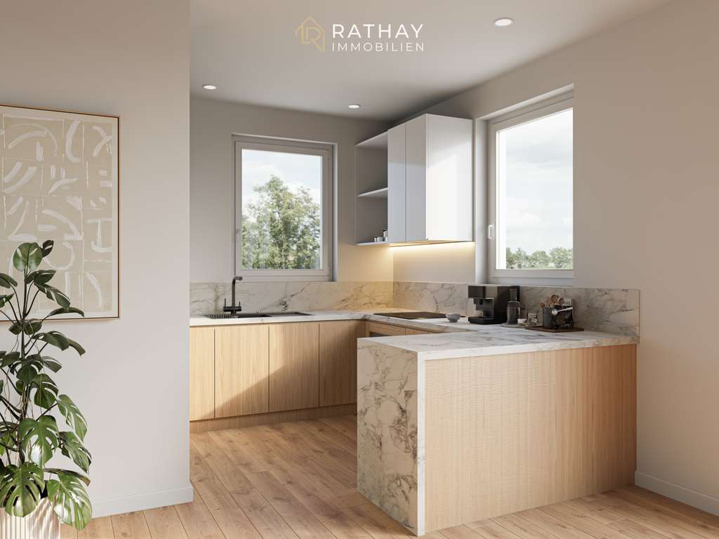 Immobilie in Rottenburg a. d. Laaber - Exklusive Doppelhaushälfte in Rottenburg in Holzmassivbauweise mit EH-40 Standard - Bild 3