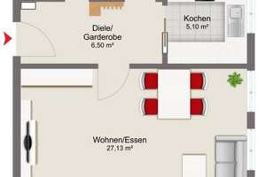 2 Zimmer Wohnung in Ingolstadt-Gerolfing – Die vollständige Adresse der Immobilie erhältst du vom Anbieter., 85049 West, Ingolstadt – Vorschaubild 8