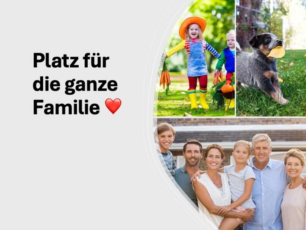 Gemeinsam wohnen, getrennt leben: ein Zuhause für zwei Familien unter einem Dach