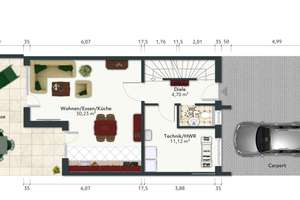 *Provisionsfrei* Neuwertiges Reihenmittelhaus in Stukenbrock – Die vollständige Adresse der Immobilie erhältst du vom Anbieter., 33758 Schloß Holte-Stukenbrock – Vorschaubild 11
