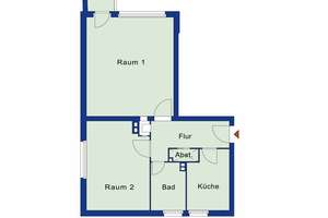 Renovierungsbedürftige Zweizimmerwohnung im 2. OG, in Charlottenburg Nord, frei ab sofort – Heilmannring 45, 13627 Charlottenburg-Nord, Berlin – Vorschaubild 9