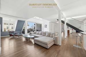 Altbau-Jungendstil Dachgeschoss-Wohnung mit Terrasse in zentraler Lage München – Die vollständige Adresse der Immobilie erhältst du vom Anbieter., 80336 St. Paul, München – Vorschaubild 2
