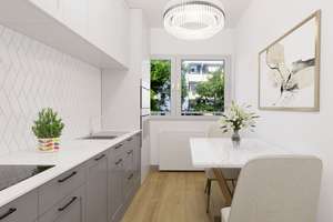 ROGERS: Helle Wohnung mit perfektem Grundriss und Westbalkon in ruhiger Lage – Die vollständige Adresse der Immobilie erhältst du vom Anbieter., 81825 Josephsburg, München – Vorschaubild 4