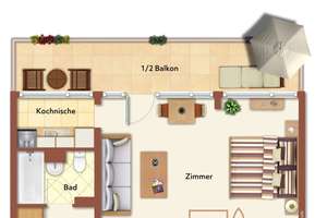 1,5-Zimmer-Wohnung in Giesing – Die vollständige Adresse der Immobilie erhältst du vom Anbieter., 81539 Obergiesing, München – Vorschaubild 13