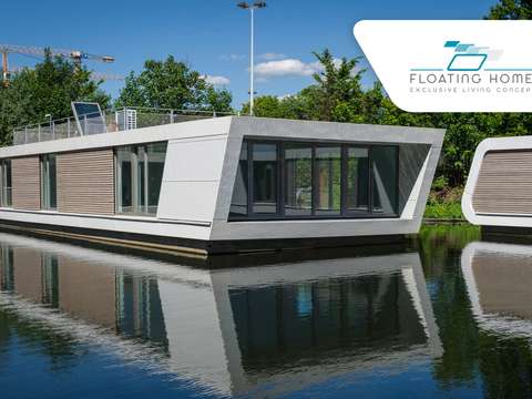 Floating Homes Schwimmendes Haus In Hamburg Leben Auf Dem Wasser