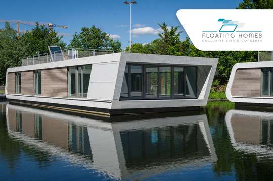 Floating Homes Schwimmendes Haus In Hamburg Leben Auf Dem Wasser