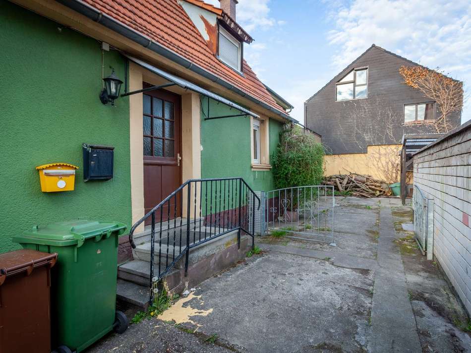 Eingang Vorderhaus, Ansicht Hi