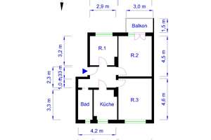 Frisch sanierte Wohnung mit historischem Flair – Große Diesdorfer Str. 170, 39110 Stadtfeld West, Magdeburg – Vorschaubild 4
