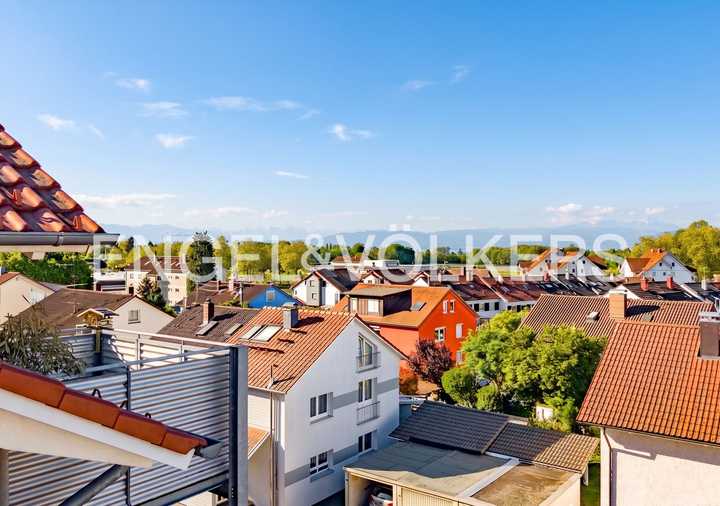 Gepflegte 3-Zimmer-DG-Wohnung mit Aussicht in beliebter Seegemeinde Kressbronn