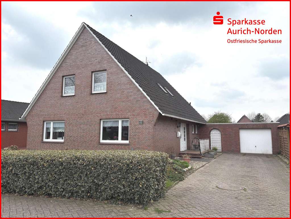 Immobilie in Ihlow - Gepflegtes Einfamilienhaus mit Garage in schöner Wohnlage von Ihlow; Ortsteil Riepe - Bild 0