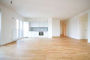 Moderne 1-Zimmerwohnung mit Einbauküche und Terrasse