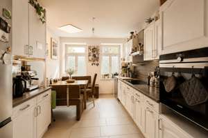 FREI AB DEZEMBER!! 2015 sanierte 5-Raum-Wohnung mit 2 Bädern und Terrasse in Lindenau zu verkaufen. – Die vollständige Adresse der Immobilie erhältst du vom Anbieter., 4177 Lindenau, Leipzig – Vorschaubild 3