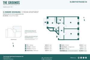 Vermietete 2-Zimmer-Wohnung mit Balkon in ruhiger Lage – Die vollständige Adresse der Immobilie erhältst du vom Anbieter., 4155 Gohlis-Süd, Leipzig – Vorschaubild 5