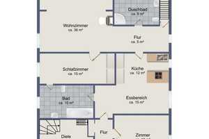 Meiendorf | Zweifamilienhaus aufgeteilt in Wohnungseigentum, ideal für zwei Generationen – Hamburg – Vorschaubild 11